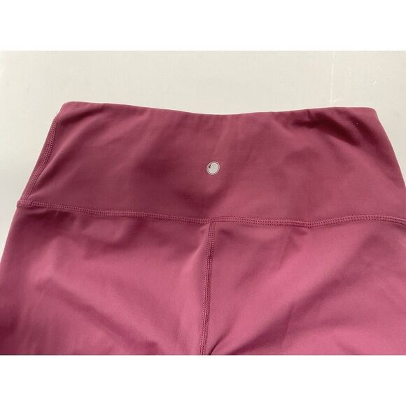 Yogalicious Lux High Waisted Cropped Leggings Womens Sz Small Pink Orchid Haze - Picture 6 of 7